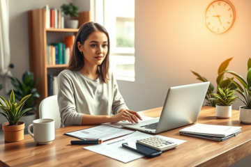 A person exploring options for personal loans online.