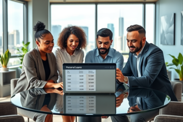 Personal loan options with personalized analysis for amounts between $7,500 and $50,000.