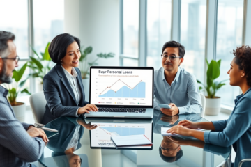 A graphic showing the benefits and details of a fast personal loan.